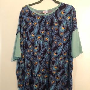 LuLaRoe Irma, Peacock Feathers!!!!